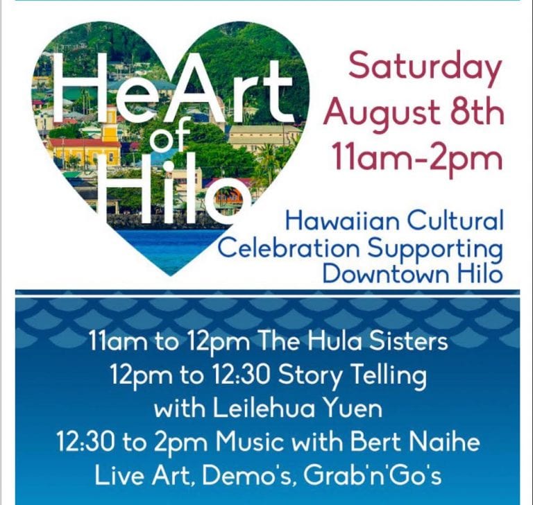 Picture of flyer HeArt of Hilo
